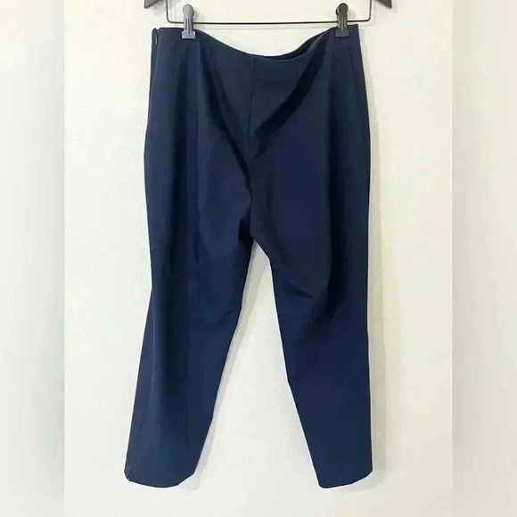 St John Cropped Trouser Navy Blue - Picture 3 of 6